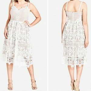 City Chic Dresses - π₯πβ CITY CHIC π Lace Dress City Chic Dresses - π₯πβ CITY CHIC π Lace Dress